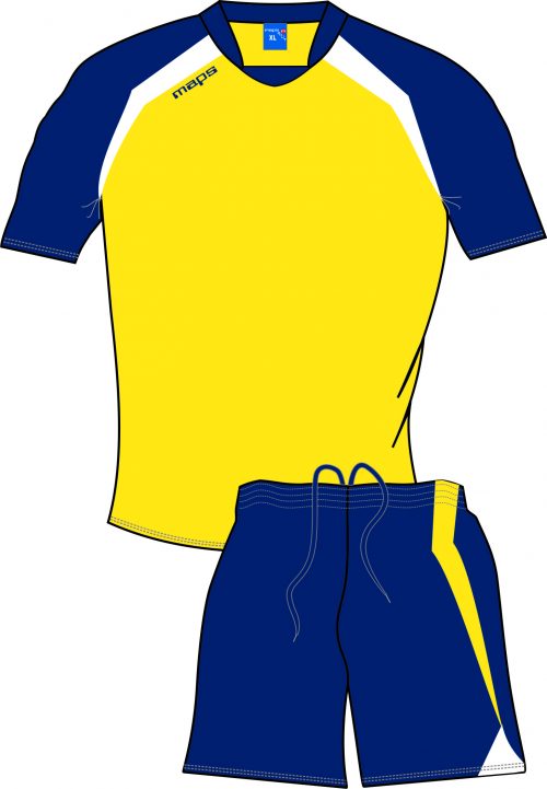 MUTA CALCETTO TORINO GIALLO/BLU TG. L