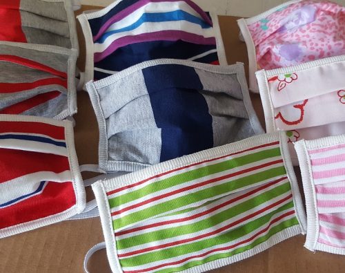 MASCHERINA FANTASIA PER BAMBINI (elastico dietro la nuca)