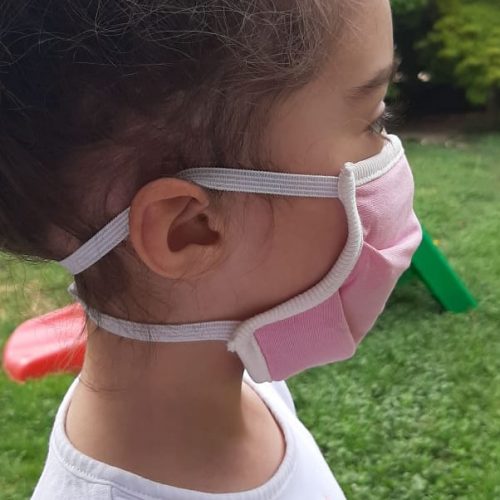 MASCHERINA PER BAMBINI (elastico dietro la nuca) - immagine 2