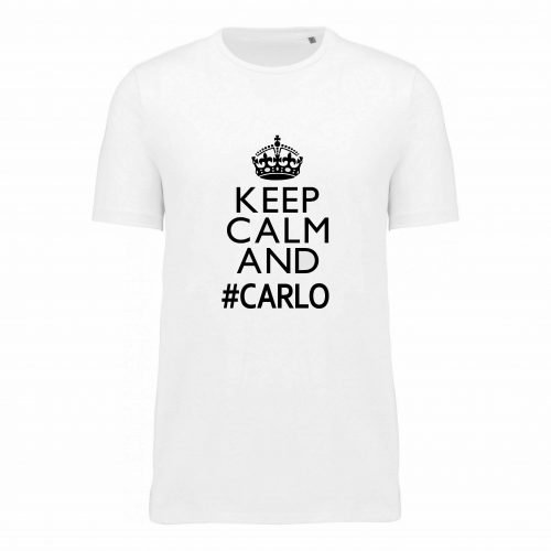 T-SHIRT STAMPA KEEP CALM "NOME"