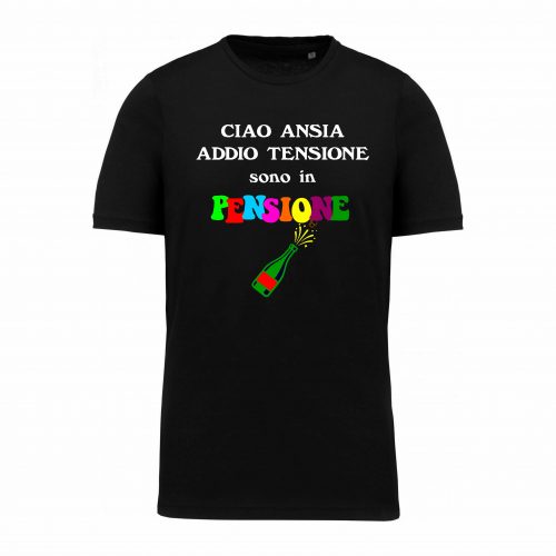 T-SHIRT PENSIONE ” CIAO ANSIA”