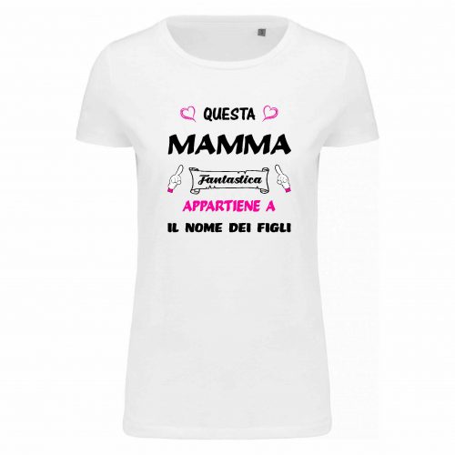 T-SHIRT FESTA DELLA MAMMA "Mamma fantastica"