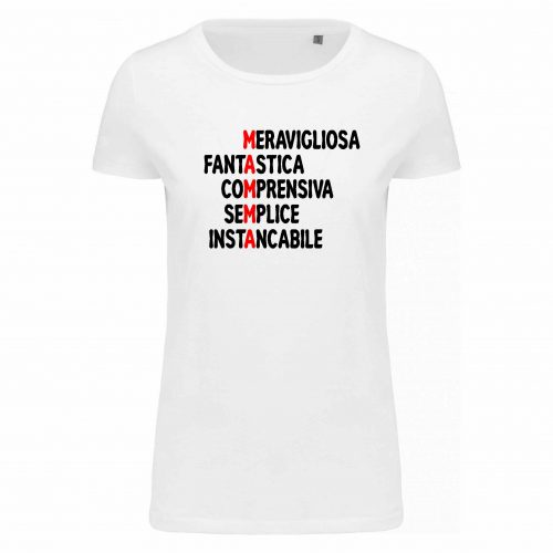 T-SHIRT FESTA DELLA MAMMA “Meravigliosa”