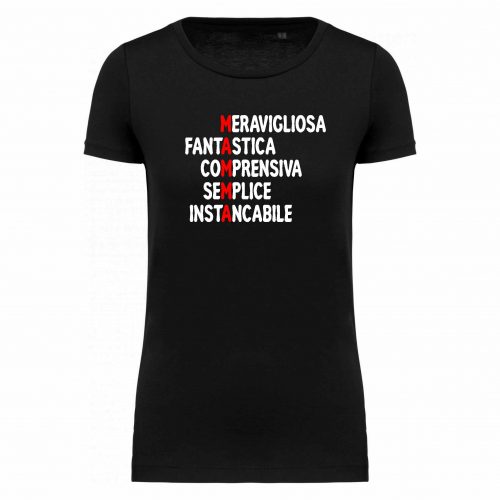 T-SHIRT FESTA DELLA MAMMA “Meravigliosa”