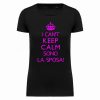 T-SHIRT ADDIO AL NUBILATO “Keep Calm sposa”