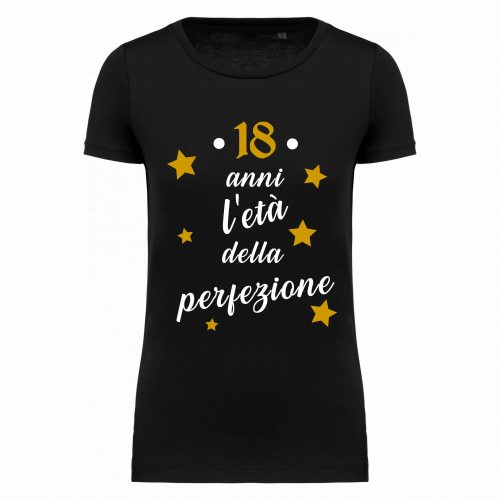 T-SHIRT ANNI “18”