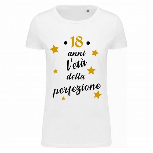T-SHIRT ANNI “18”