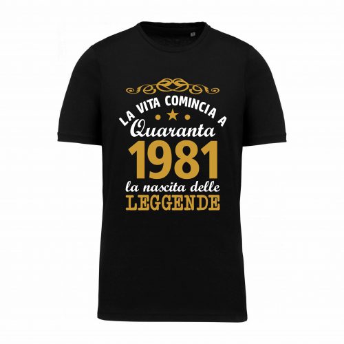 T-SHIRT ANNI “Quaranta”