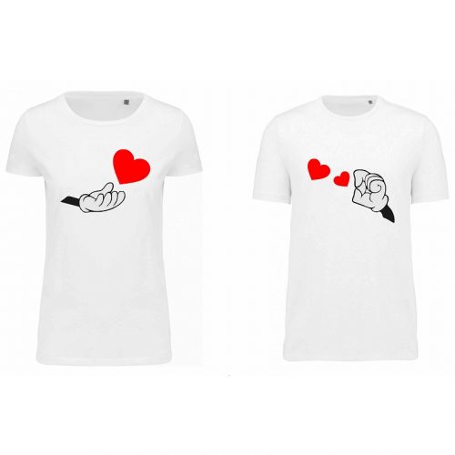COPPIA T-SHIRT SAN VALENTINO “CUORE”