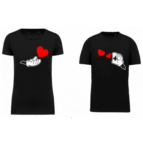 COPPIA T-SHIRT SAN VALENTINO “CUORE”