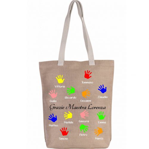 BORSA GRAZIE MAESTRA "MANI" - immagine 3