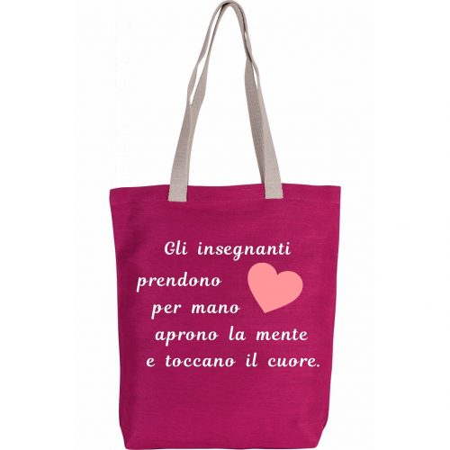BORSA MAESTRA “CUORE ROSA” - immagine 5