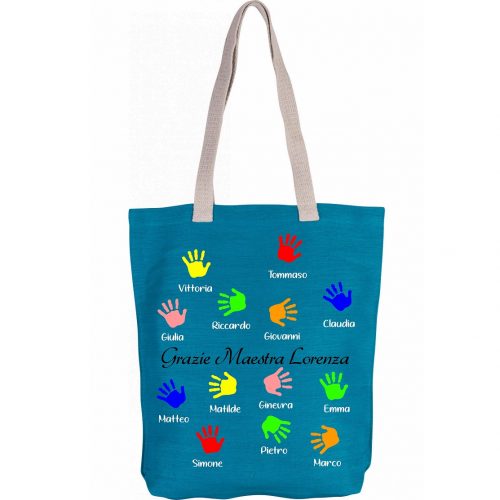 BORSA GRAZIE MAESTRA "MANI" - immagine 2
