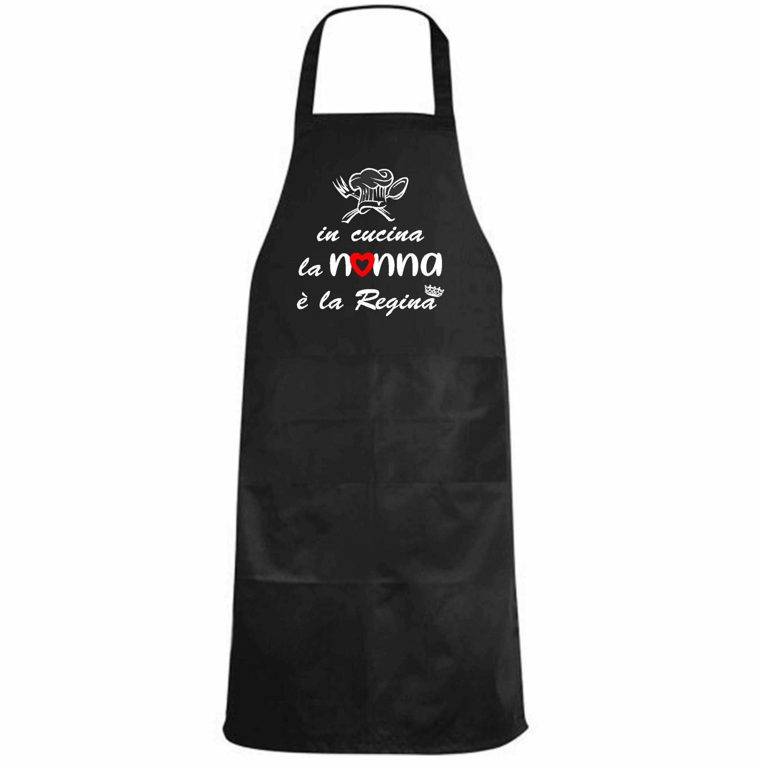 GREMBIULE CUCINA DIVERTENTE Nonna - Nonno Personalizzato con nome Idea  Regalo EUR 15,75 - PicClick FR