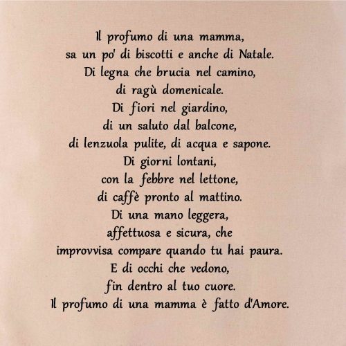 BORSA MAMMA “IL PROFUMO DI UNA MAMMA” - immagine 2