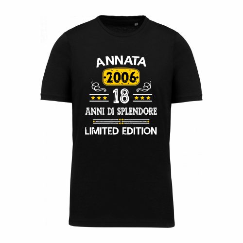 T-SHIRT "18 anni di splendore"