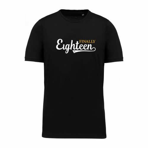 T-SHIRT “Finalmente diciottenne”
